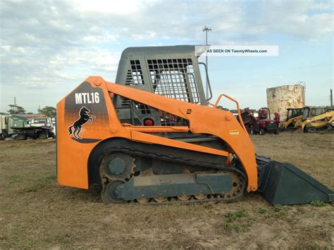 mustang mtl16 track skid steer|MUSTANG Track Skid Steers For Sale .